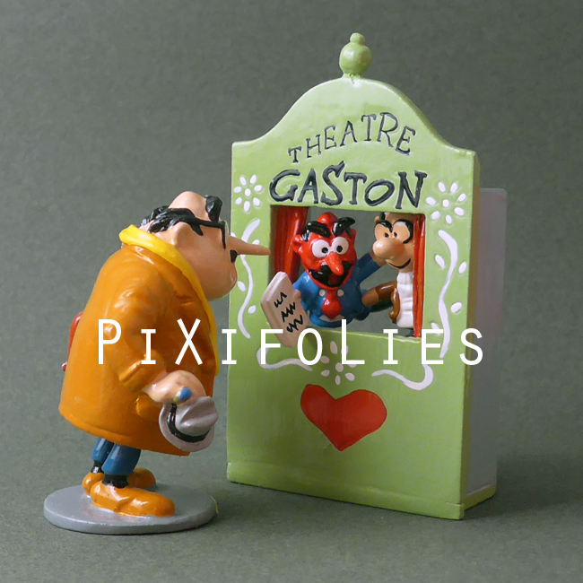Pixi FRANQUIN : GASTON N°2 Le théâtre de marionnettes, Gaston et De Mesmaeker
