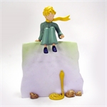 Pixi ST EXUPERY : Le Petit Prince / Collectoys Résine Le Petit Prince sur le mur