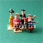 Pixi MORRIS : Mini & Ville de Lucky Luke Bte compl. Eglise - 6 fig.