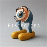 Pixi FRANQUIN : Monstres L'oeil à pieds lourds Pixi FRANQUIN : Monstres L'oeil à pieds lourds