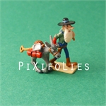 Pixi MORRIS : Mini & Ville de Lucky Luke Le chercheur d’or - 2 fig.