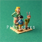 Pixi MORRIS : Mini & Ville de Lucky Luke Bte compl. Ecole - 3 fig.