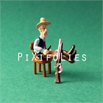 Pixi MORRIS : Mini & Ville de Lucky Luke Bte compl. Sherif Office - 3 fig.