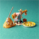 Pixi MORRIS : Mini & Ville de Lucky Luke Bte compl. Grange - 5 fig.