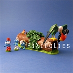 Pixi PEYO : Les Schtroumpfs Les Schtroumpfs fuyant le Cracoucass / Atomax
