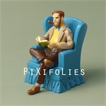 Pixi E.P.JACOBS : Blake & Mortimer Origine Mortimer dans son fauteuil