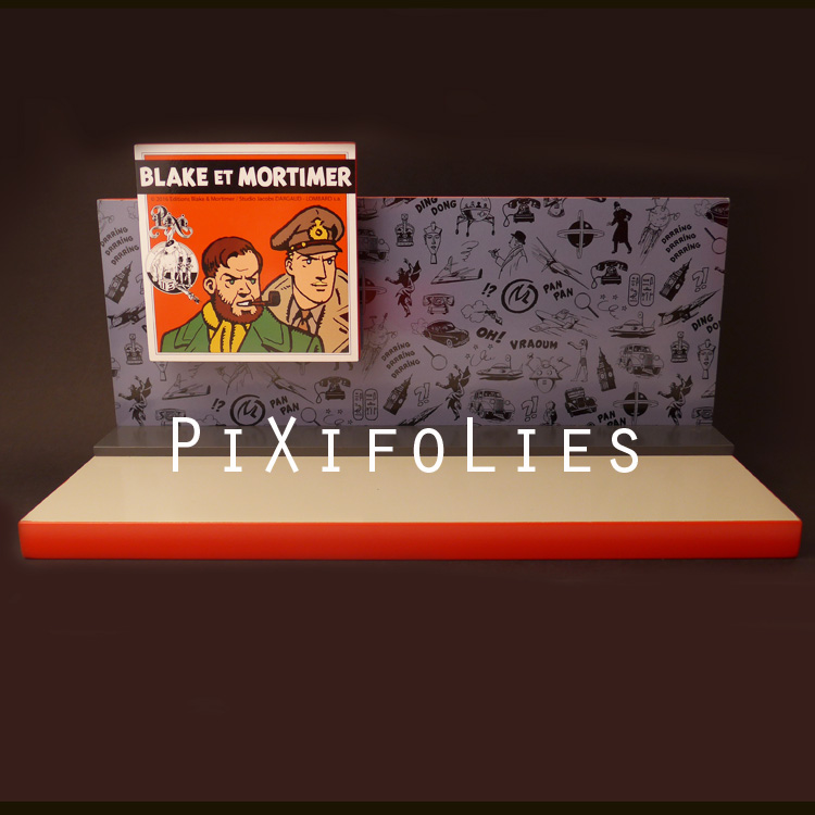 Pixi & Jacobs – Le Capitaine Blake, Pistolet Au Poing – Coffret Kraft 1991, Blake Et Mortimer