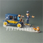 Pixi FRANQUIN : Gaston série N°2 Le Taxi de Gaston et la mini Dépanneuse et Longtarin