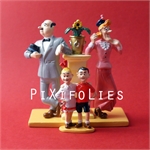 Pixi VANDERSTEEN : Bob et Bobette / Suske en Wiske Bob et Bobette sur le Piédestal / Suske en Wiske Klassiek / Polychrome