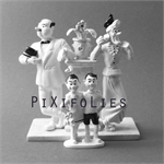 Pixi VANDERSTEEN : Bob et Bobette / Suske en Wiske Bob et Bobette sur le Piédestal / Suske en Wiske Klassiek / Monochrome