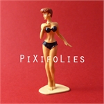 Pixi BERTHET : Pin-Up La Pin'up en déshabillé / Boutique BD3D