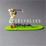 Pixi FRANQUIN : Signature La Mitre railleuse Golfeur / Marsu Production