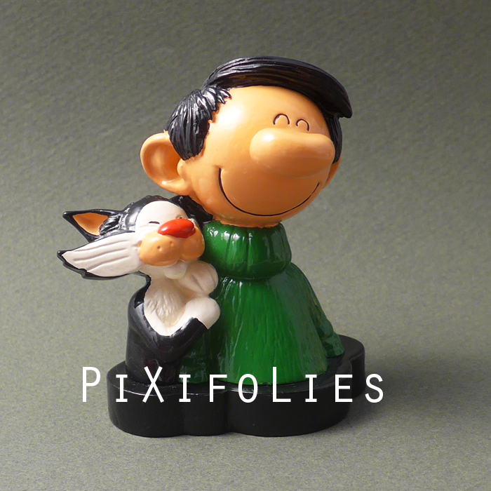 Pixi FRANQUIN : Grands Modèles Buste Gaston ( 2ème version avec socle )