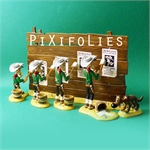 Pixi MORRIS : Lucky Luke  The Daltons, the poster-stickers