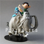 Pixi FRANQUIN : Classique Gaston et l'Eléphant
