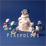 Pixi PEYO : Les Schtroumpfs Les Schtroumpfs et la Bataille de Boules de Neige / AtomaX Pixi PEYO : Les Schtroumpfs Les Schtroumpfs et la Bataille de Boules de Neige / AtomaX