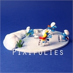 Pixi PEYO : Les Schtroumpfs Les Schtroumpfs patineurs / AtomaX