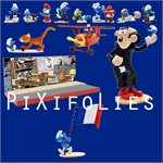 Pixi PEYO : Les Schtroumpfs Origine Présentoir bois Schtroumpf Origine III + les 11 Schtroumpfs limités et un Porte drapeau au choix Pixi PEYO : Les Schtroumpfs Origine Présentoir bois Schtroumpf Origine III + les 11 Schtroumpfs limités et un Porte drapeau au choix