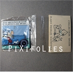 Pixi HERGÉ : Plaques émaillées magnétiques Tintin, Milou et le Taxi