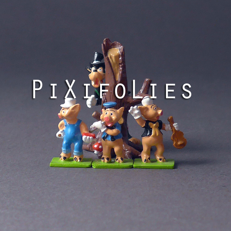 Pixi WALT DISNEY MINI Les trois Petit Cochons et le Grand Méchant Loup