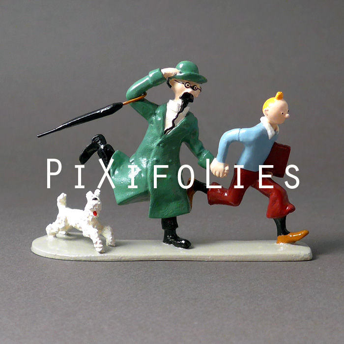 Pixi HERGÉ : TINTIN N°2 ' LE TRESOR DE RACKHAM LE ROUGE ' Tintin, Milou et Tournesol courant