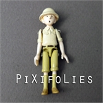 Pixi HERGÉ : Articulés Tintin Congo
