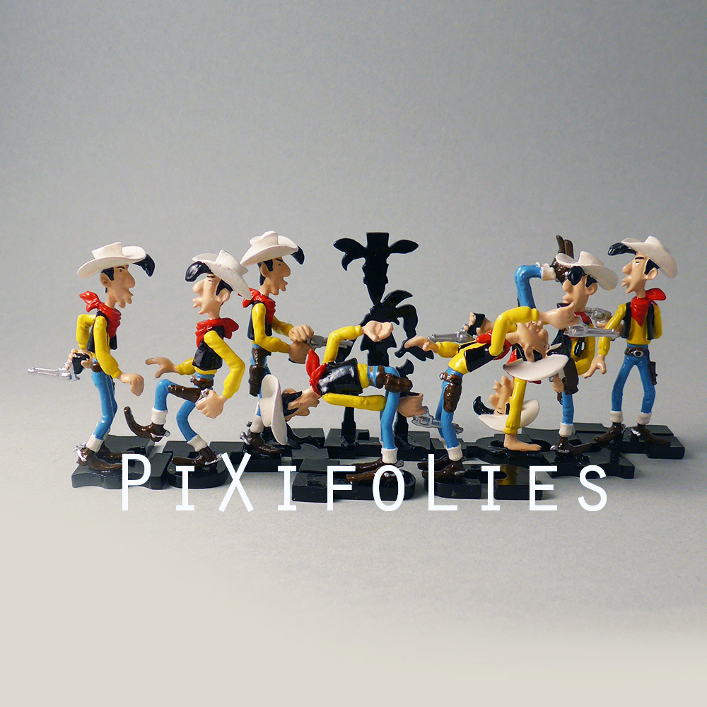 Pixi MORRIS : Lucky Luke Lucky Luke’s 8 shooting positions