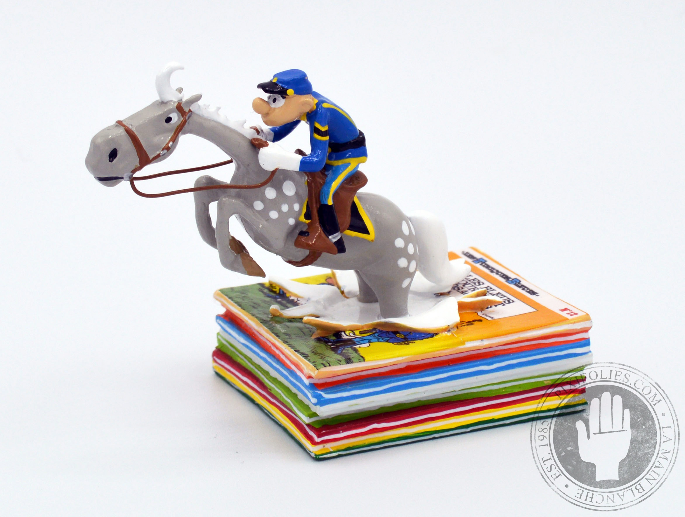 Pixi LAMBIL Les Tuniques Bleues Les Bleus tournent cosaques