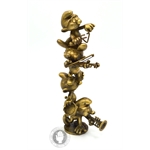 Pixi PEYO : Les Schtroumpfs / Bronze Pixi Atelier Bronze - La colonne de Schtroumpfs musiciens