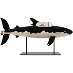 Moulinsart HERGÉ : Moulinsart Résine / Pièces iconiques grande taille Sous-marin Requin (77cm)