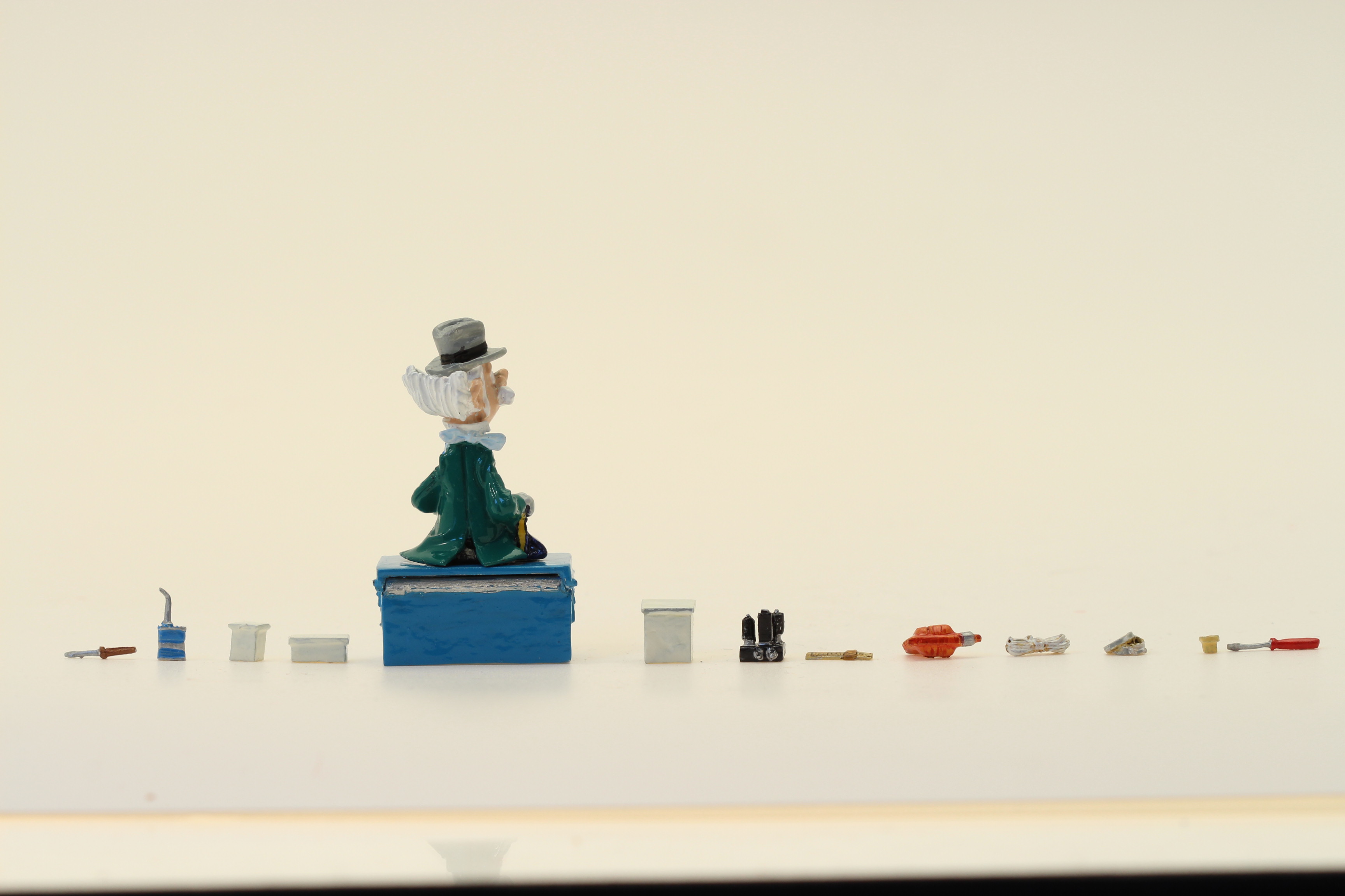 Sculpture Pixi & Franquin - Champignac Voyageur - Édition Limitée 1000 Exemplaires - Certifiée