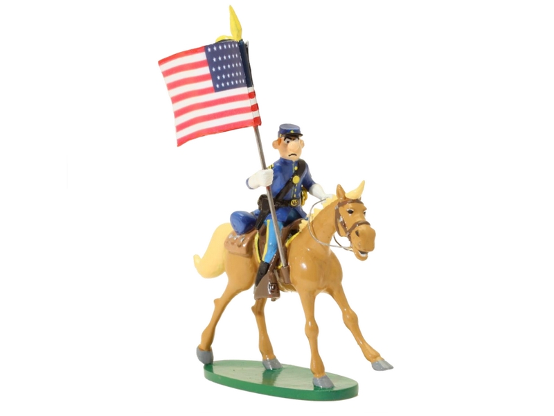 Pixi LAMBIL : Les Tuniques Bleues Chesterfield Porte-Drapeau