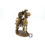 Pixi MORRIS : Atelier Bronze Lucky Luke et Jolly Jumper riant / AtomaX