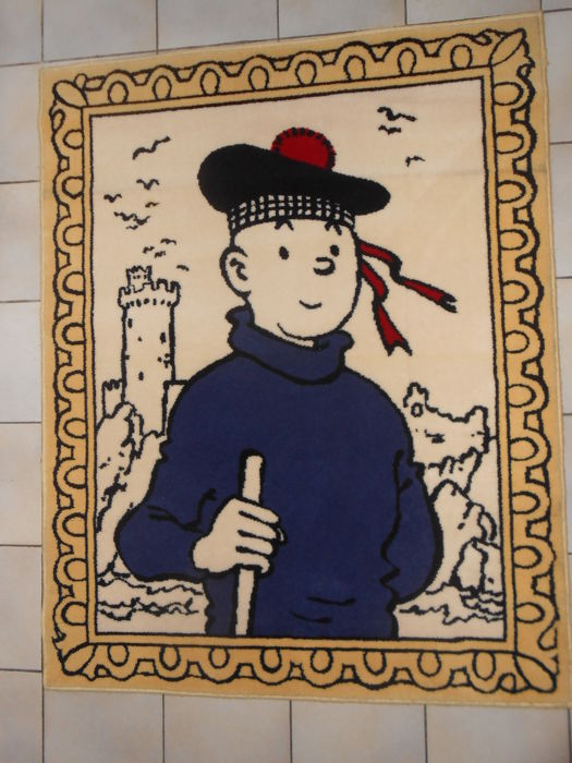 Pixi HERGÉ : Tapis Tintin AXIS Tapis Ile Noire
