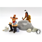 Moulinsart HERGÉ : Moulinsart Plomb / Collection VO Tintin in America - Native American