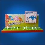 Pixi PEYO : Les Schtroumpfs Origine Les Schtroumpf Orignie I - Présentoir + 12 Schtroumpfs Pixi PEYO : Les Schtroumpfs Origine Les Schtroumpf Orignie I - Présentoir + 12 Schtroumpfs