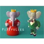 Pixi DE BRUNHOFF : Babar Le Roi Babar & La Reine Céleste