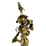 Pixi FRANQUIN : Atelier Bronze Gaston and mademoiselle Jeanne