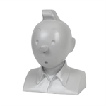 Pixi HERGÉ : Résines Patrick Regout Buste Tintin Grand Modèle Monochrome