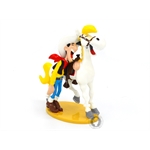 Pixi MORRIS : Lucky Luke Lucky Luke et Jolly Jumper riant / AtomaX