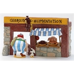 Pixi UDERZO : Asterix's Tour of Gaul The shop "Charcuterie - Alimentation"