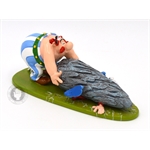 Pixi UDERZO : ASTERIX Obelix crushing the druid Amnésix Pixi UDERZO : ASTERIX Obelix crushing the druid Amnésix