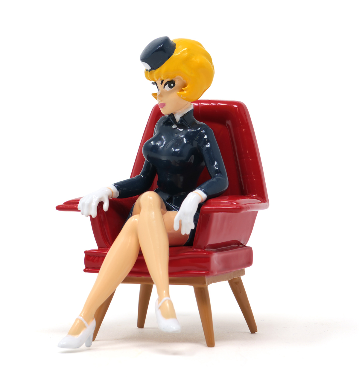 Pixi WALTHERY Natacha fauteuil rouge