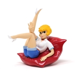Pixi WALTHERY Natacha on the cushion