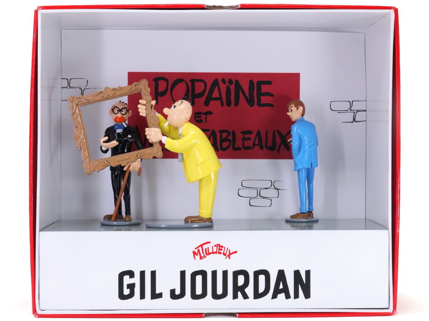 Pixi TILLIEUX: Gil Jourdan Popaïne et Vieux Tableaux