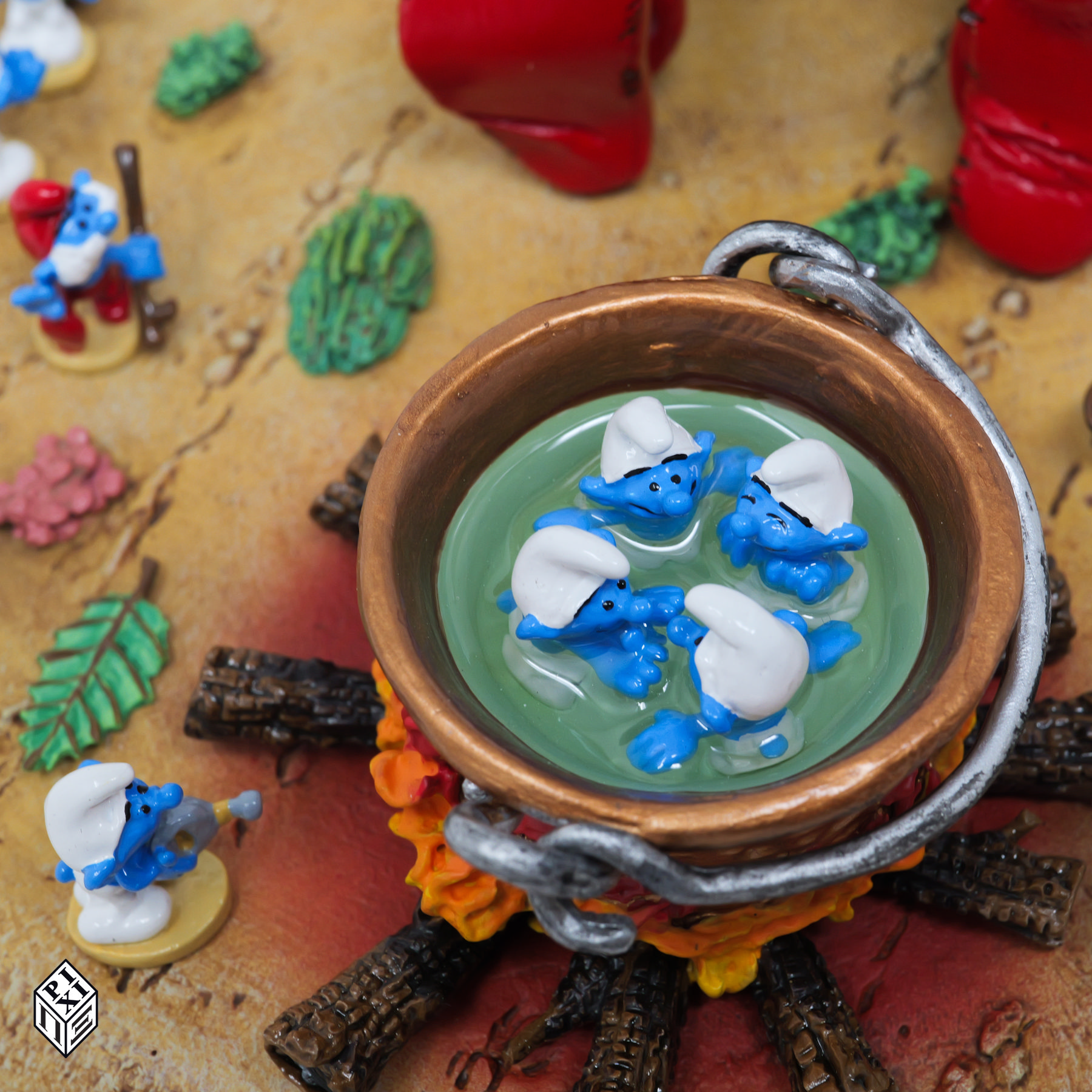 Pixi Grossbouf et La Soupe aux Schtroumpfs | PixiFolies - Photo 4