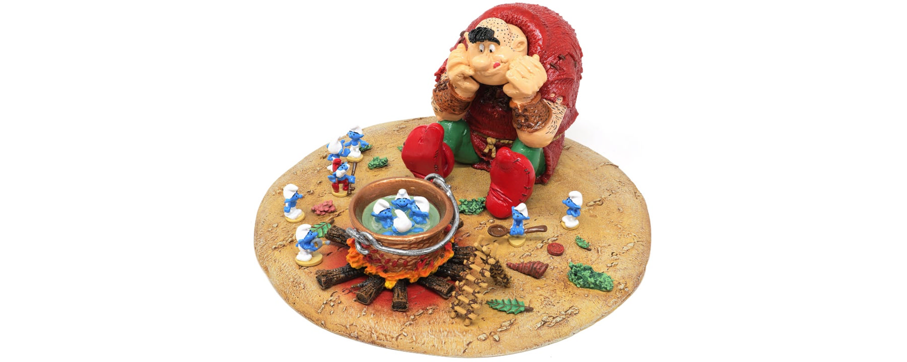 Grossbouf et La Soupe aux Schtroumpfs